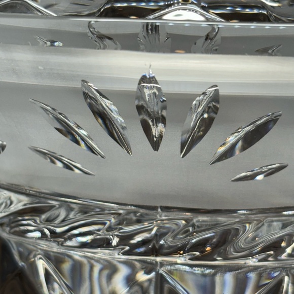 VTG CRISTAL d'ARQUES France Carthage Crystal Compote Candy Bowl W/ Lid Mint Cond - Picture 4 of 12